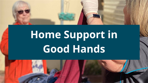 Home Support in Good Hands Website Tile