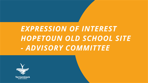 Hopetoun Old School Site Advisory Committee