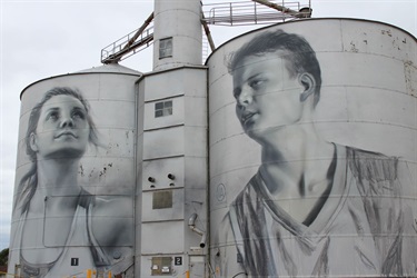 Rupanyup Silo Art - 2017
