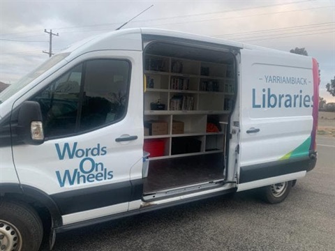 Words on Wheels Library Van